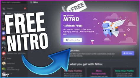 how can i get nitro for free