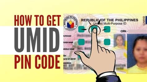 how can i get umid card pin code
