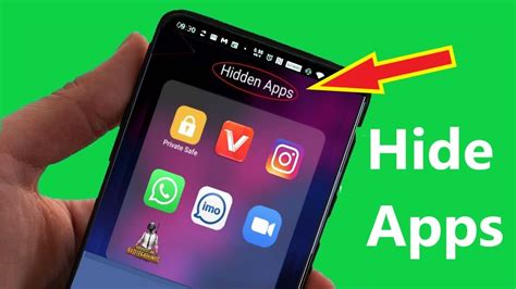 how can i hide apps in android
