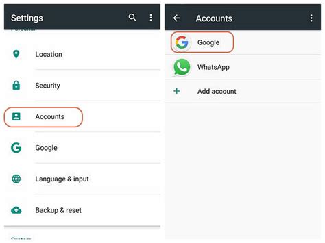 how can i remove gmail account from my android phone