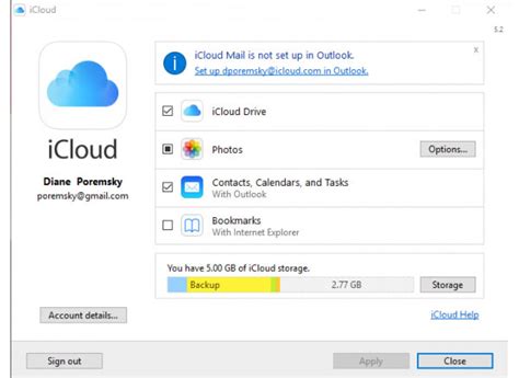 how can i remove icloud from my computer