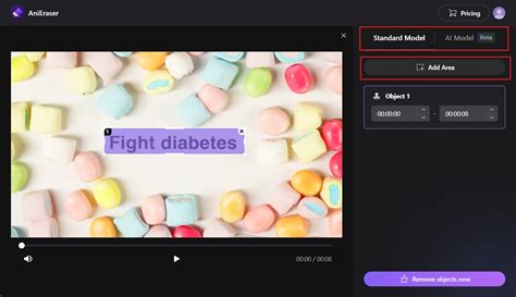 how can i remove text from my video