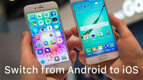 how can i switch from android to iphone