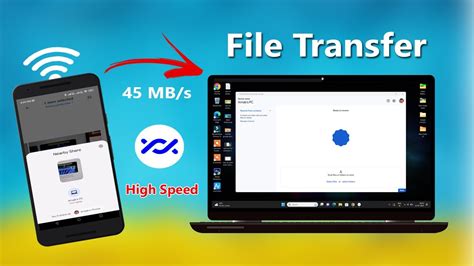 how can i transfer files from android to pc wirelessly