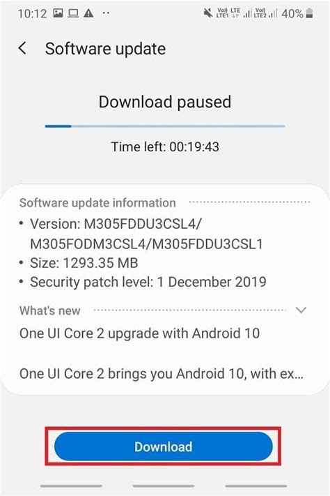 how can i update my android version manually