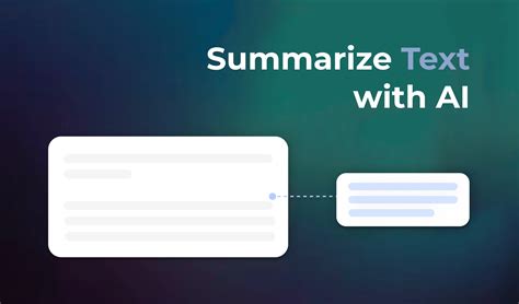 how can i use ai to summarize an article