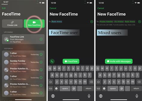 how can iphone users facetime android