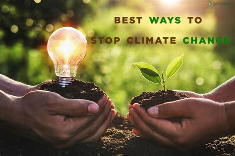 how can you help to stop climate change