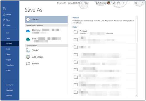 how can you save an excel file directly to sharepoint or onedrive