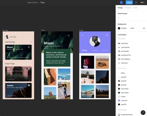 how can you share a figma file with others for viewing or editing
