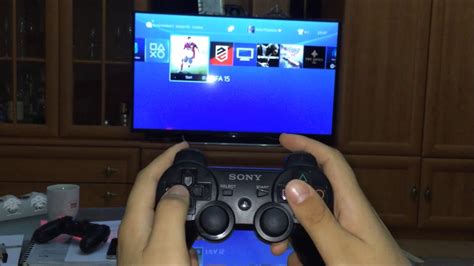 how connect ps3 controller to ps4