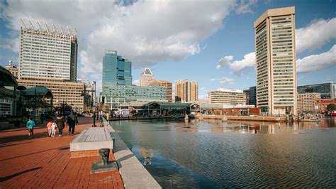 how deep is the inner harbor in baltimore
