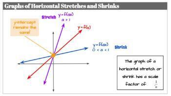 how do horizontal stretches and shrinks work