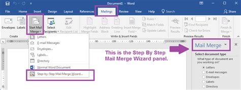 how do i add multiple addresses to a mail merge in word