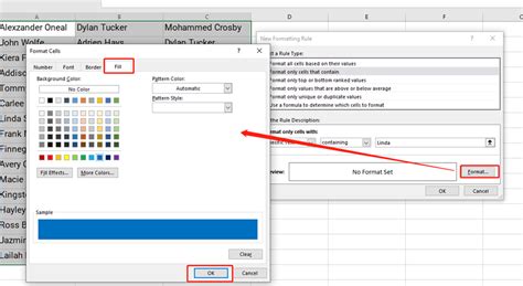 how do i auto fill color in excel based on value
