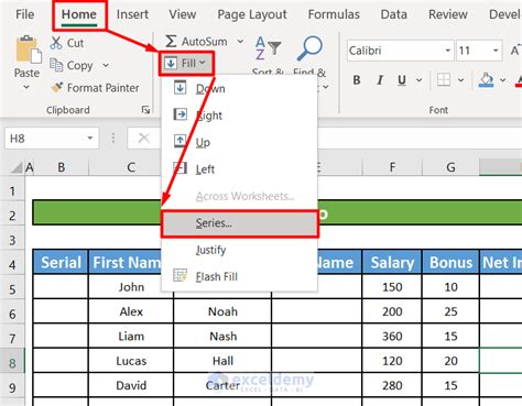 how do i autofill 1 to 100 in excel