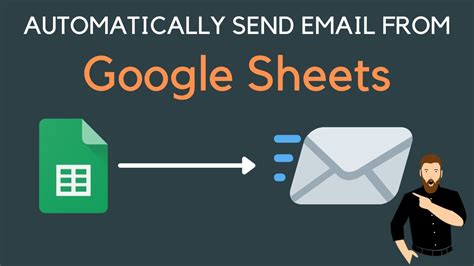 how do i automatically send email from google sheets