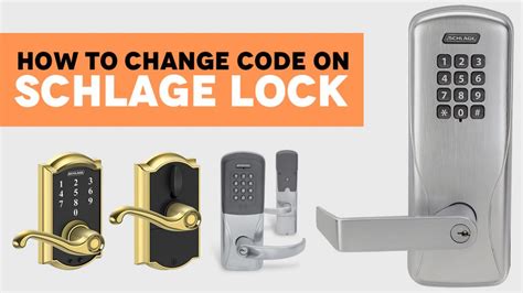 how do i change schlage lock code