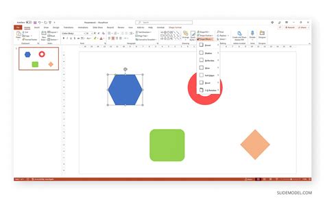 how do i change the shape of an image in powerpoint