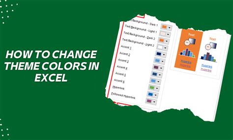 how do i change theme colours in excel