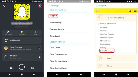 how do i clear documents and data from snapchat