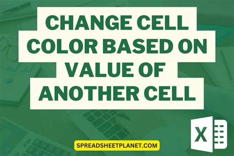 how do i color a cell in excel based on value