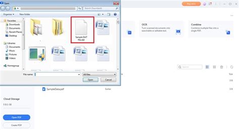 how do i convert a dat file to pdf