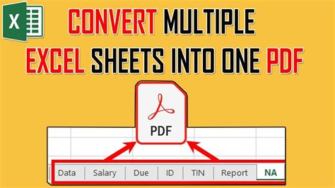 how do i convert multiple excel sheets to pdf