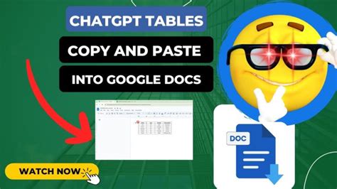 how do i copy and paste from chatgpt to google docs