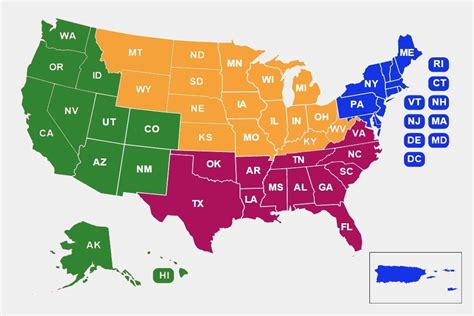 how do i create a color coded map of the us in powerpoint