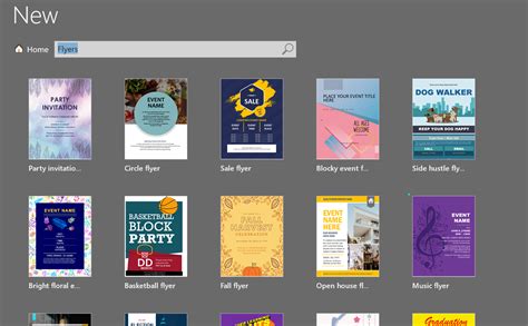 how do i create a flyer in word