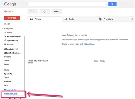 how do i create a folder in gmail on iphone