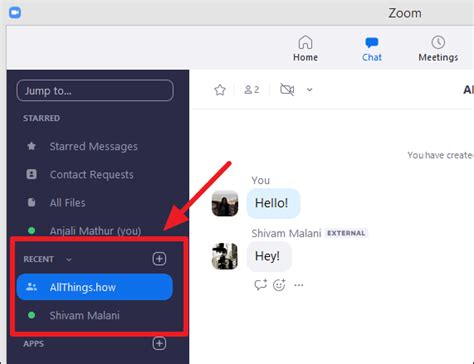 how do i create a group chat in zoom