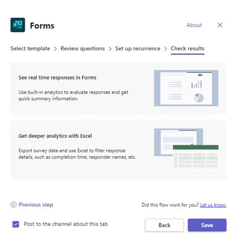 how do i create a recurring survey in microsoft forms