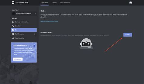 how do i create my own discord bot