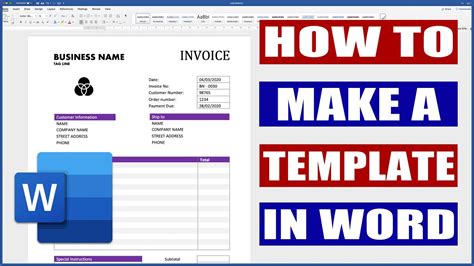how do i create my own template in excel