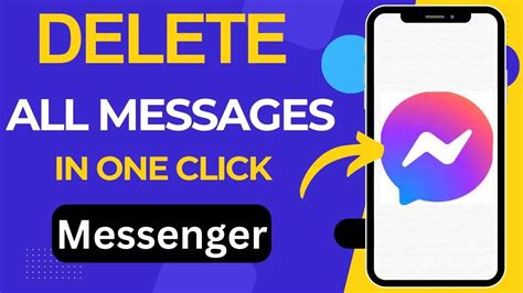 how do i delete all messages in messenger in one click