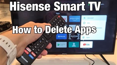 how do i delete an app from my hisense smart tv