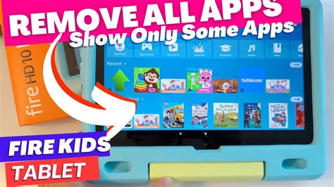 how do i delete apps on amazon kids fire tablet