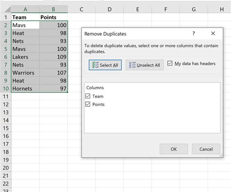 how do i delete duplicate rows in excel and keep one