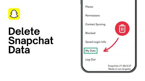 how do i delete snapchat data permanently