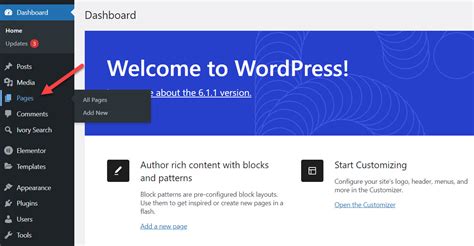 how do i edit a template in wordpress