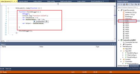 how do i enable javascript debugging in visual studio