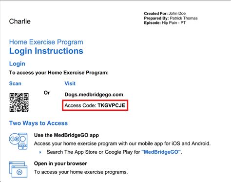how do i find my access code