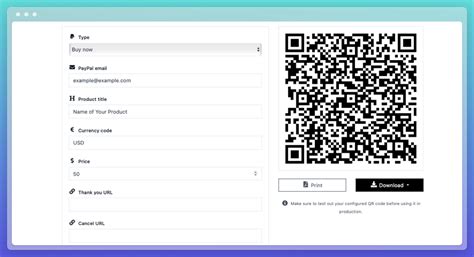 how do i find my paypal qr code