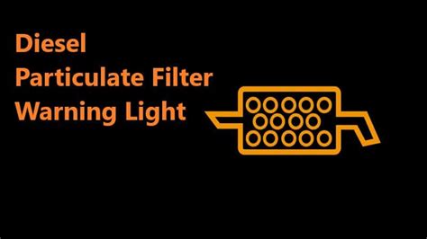 how do i fix a particulate filter warning