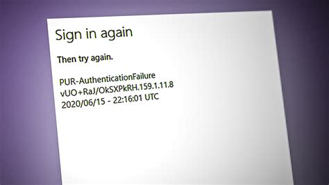 how do i fix authentication failed email