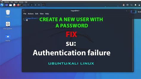 how do i fix authentication failed in linux