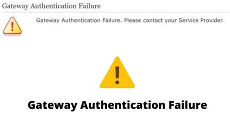 how do i fix authentication failure
