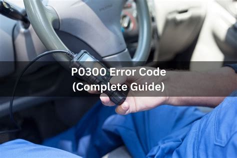 how do i fix error code p0300
